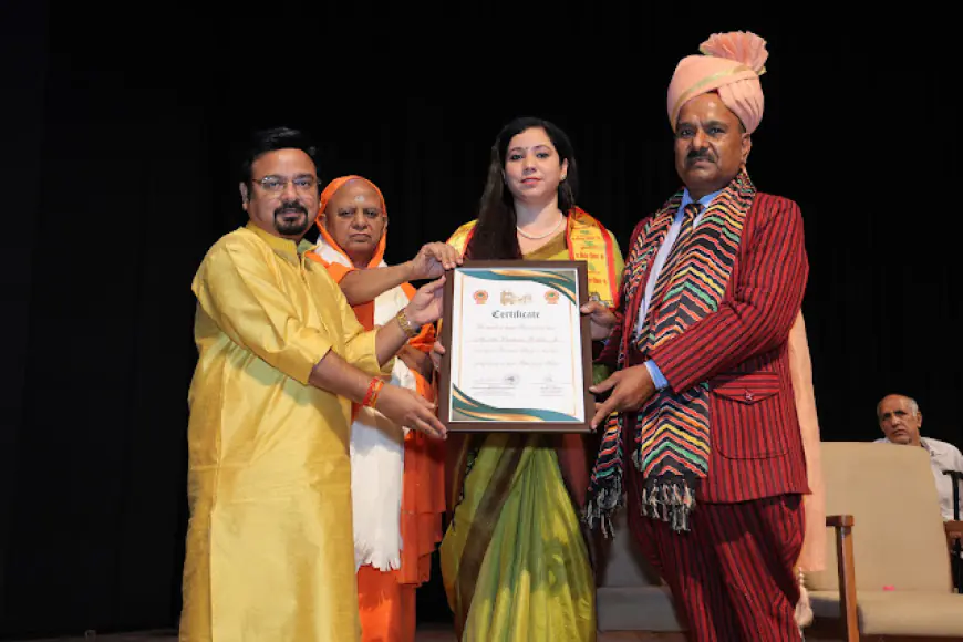 जयपुर की रीना सिंह को मिला कर्मयोगी सम्मान