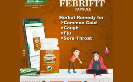 राजस्थान औषधालय का फेब्रिफिट कैप्सूल बुखार, खांसी एवं सर्दी से दिलाएं छुटकारा