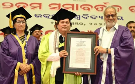 डॉ. अच्युत सामंत को उत्कल विश्वविद्यालय द्वारा डॉक्टरेट की मानद उपाधि से किया गया सम्मानित