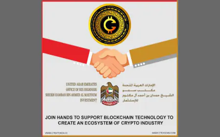 दुबई की इन्वेस्टमेंट ऑफिस के शेख हमदन बिन अहमद अल मकतूम और CTEX ने सबसे पहले ब्लॉक चैन आधारित डिसेंट्रलाइज्ड डाटा मैनेजमेंट प्लेटफॉर्म की स्थापना की