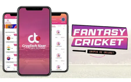 क्रिप्टेक सिक्सर (CrypTech Sixer): Fantasy Cricket और क्रिप्टोकरेंसी के प्रशंसकों के लिए नया प्लॅटफॉर्म