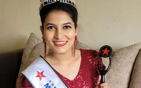 महाराष्ट्र के सतारा से सुष्मिता भालेराव धूमल को मिस कैटेगरी में मिला फॉरएवर मिस, मिसेज, व टीन 2022 सीजन 2 में सिटी विनर का विनिंग टाइटल