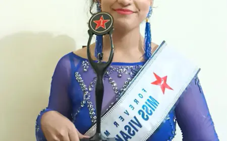 आंध्रप्रदेश के विशाखापटनम से दिव्या कृष्णा को मिस कैटेगरी में मिला फॉरएवर मिस, मिसेज, व टीन 2022 सीजन 2 में सिटी विनर का विनिंग टाइटल