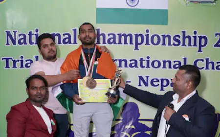 मध्यप्रदेश के पावर लिफ्टर का अंतर्राष्ट्रीय प्रतियोगिता में चयन
