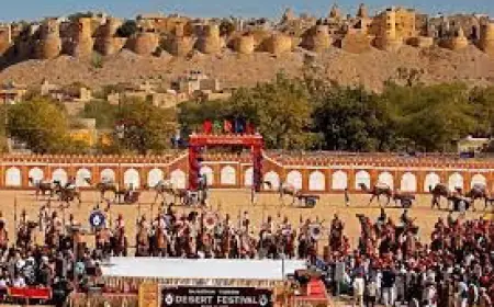 जैसलमेर डेजर्ट फेस्टिवल का आयोजन 13 फरवरी से, राजस्थानी संस्कृति से जुड़ने का सबसे अच्छा तरीका