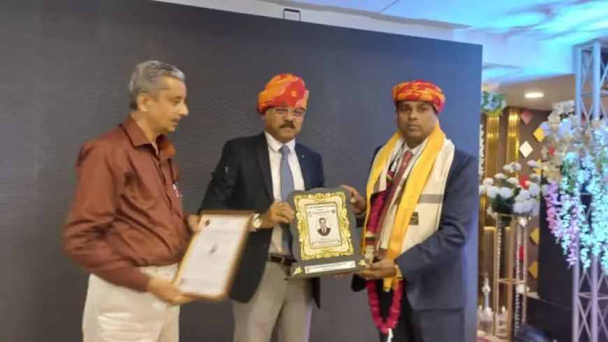 डॉ.भास्कर शर्मा को प्रयागराज में मिला डॉ.जी.बी.सिंह मैमोरियल नेशनल अवॉर्ड 2023