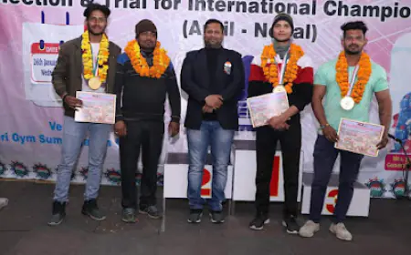 भारतीय शक्ति खेल संघ द्वारा अंतरराष्ट्रीय पावर लिफ्टिंग प्रतियोगिता के लिए चयन प्रक्रिया
