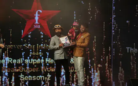 बिहार के मुजफ्फरपुर से प्रकाश कुमार को मिला सोशल एक्टिविस्ट केटेगरी में फॉरएवर रियल सुपर हीरो अवॉर्ड