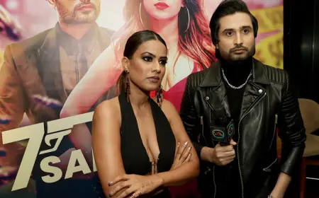 निया शर्मा व यावर मिर्ज़ा ने 'सात समुन्दर ' सॉन्ग को नए अंदाज़ में पेश किया