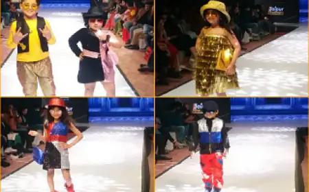 India's Little Fashion Hunters Chapter 4: देश भर के किड्स मॉडल्स ने नटखट अदाओं के साथ की रैंप वॉक
