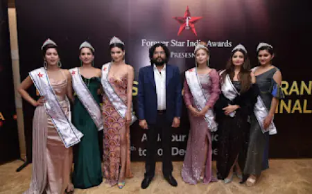फॉरएवर मिस एन्ड मिसेज इंडिया 2021 के दूसरे दिन मिस व मिसेज केटेगरी की स्टेट लेवल विनर्स की हुई क्राउनिंग