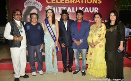 मिताली कौर का मुम्बई में हुआ सम्मान, फिल्म इंडस्ट्री  की नामी हस्तियां ने किया सम्मानित