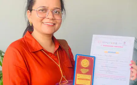 पंतनगर यूनिवर्सिटी की शोधकर्ता को वैश्विक सम्मान: डॉ. पूजा सिंह ने कचरे से बनाईं टाइलें