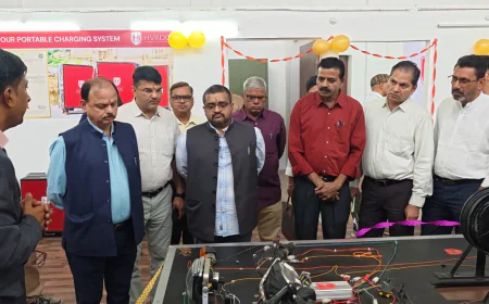 HVRDC ने राजस्थान के अधिकारियों के सामने ‘HVRDC Centre for Advanced Electric Mobility Systems’ का किया प्रदर्शन